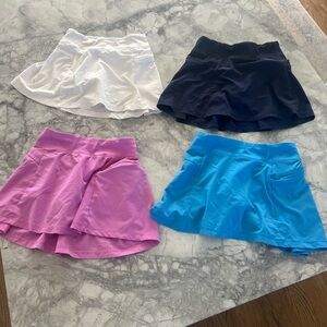 All in Motion skirts